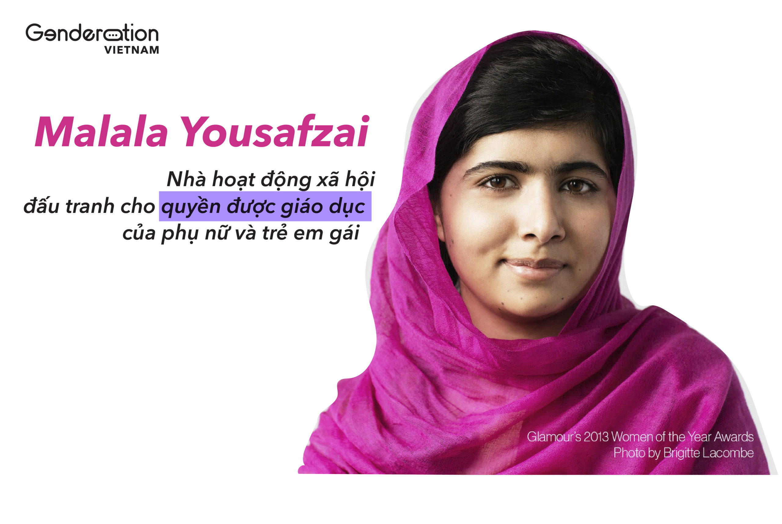 Read more about the article Malala Yousafzai – Nhà hoạt động xã hội đấu tranh cho quyền được giáo dục của phụ nữ và trẻ em gái