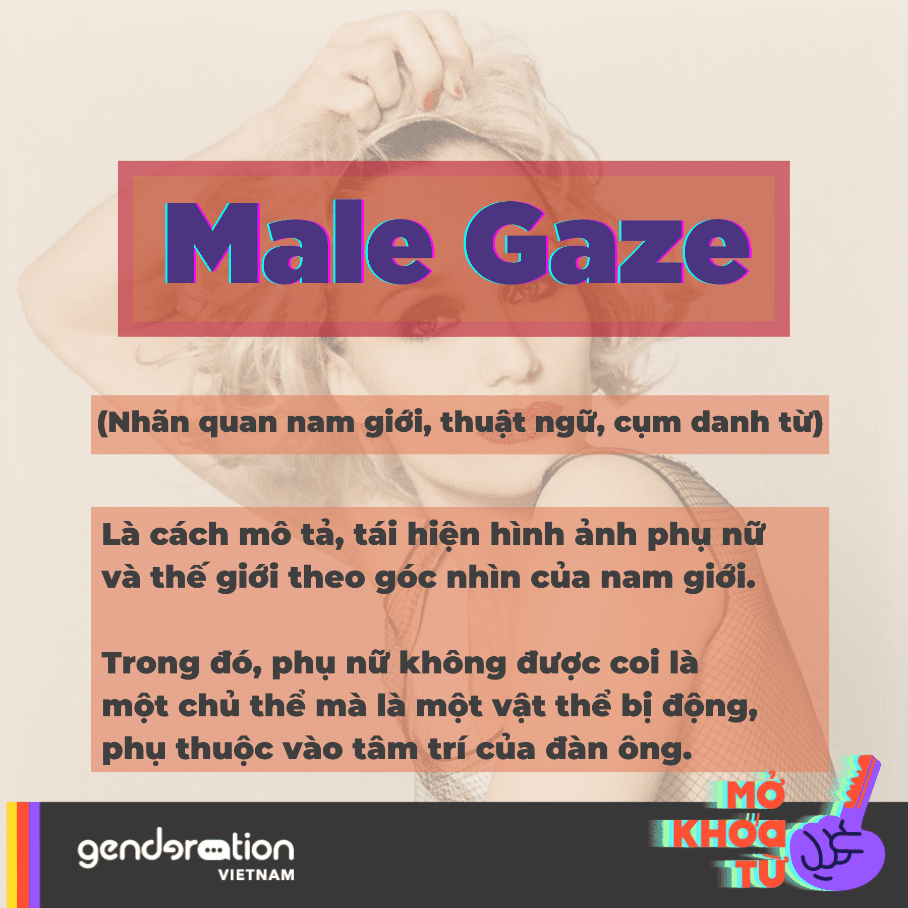 Read more about the article Male gaze (nhãn quan nam giới)