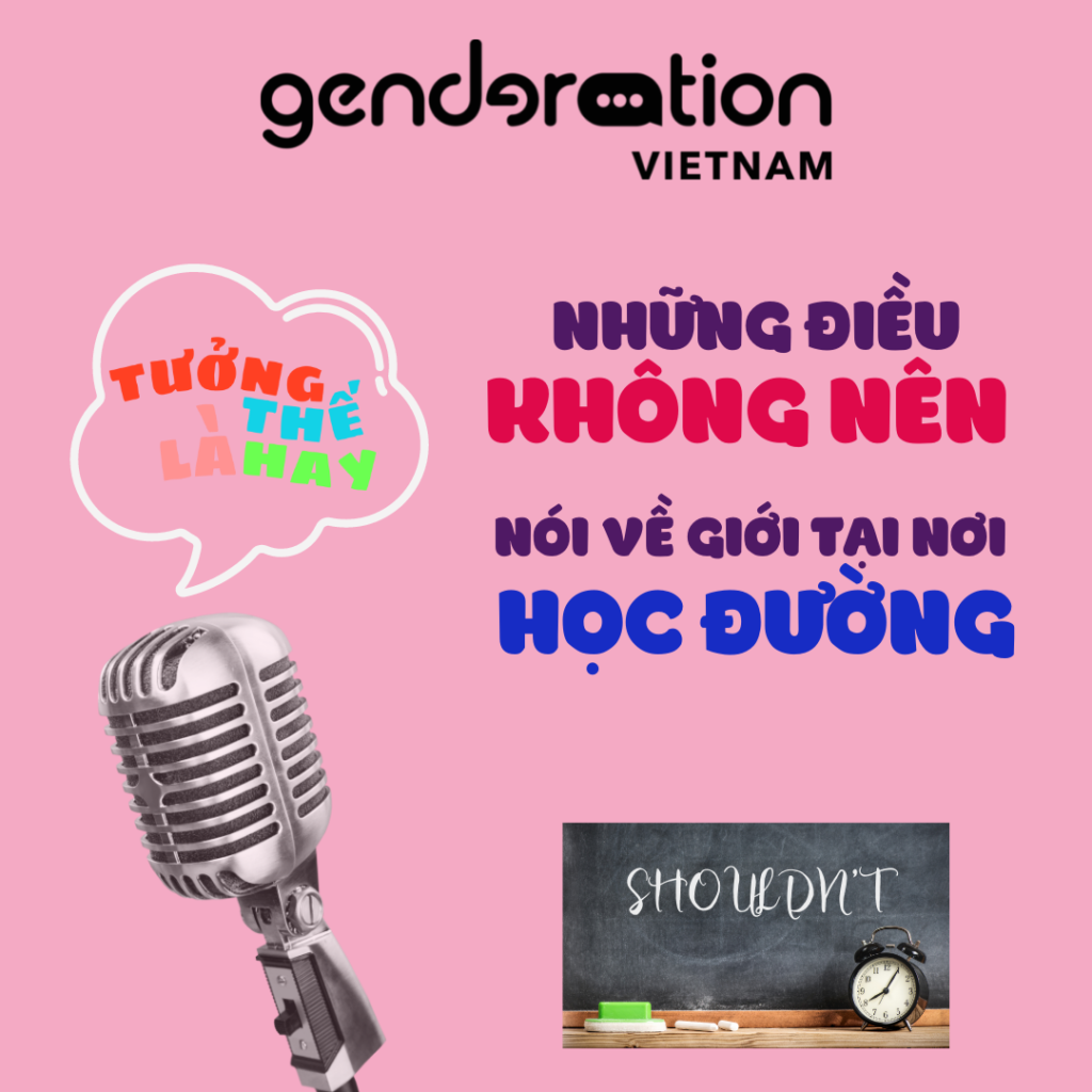 NHỮNG LỜI NÓI CẦN TRÁNH TẠI NƠI HỌC ĐƯỜNG