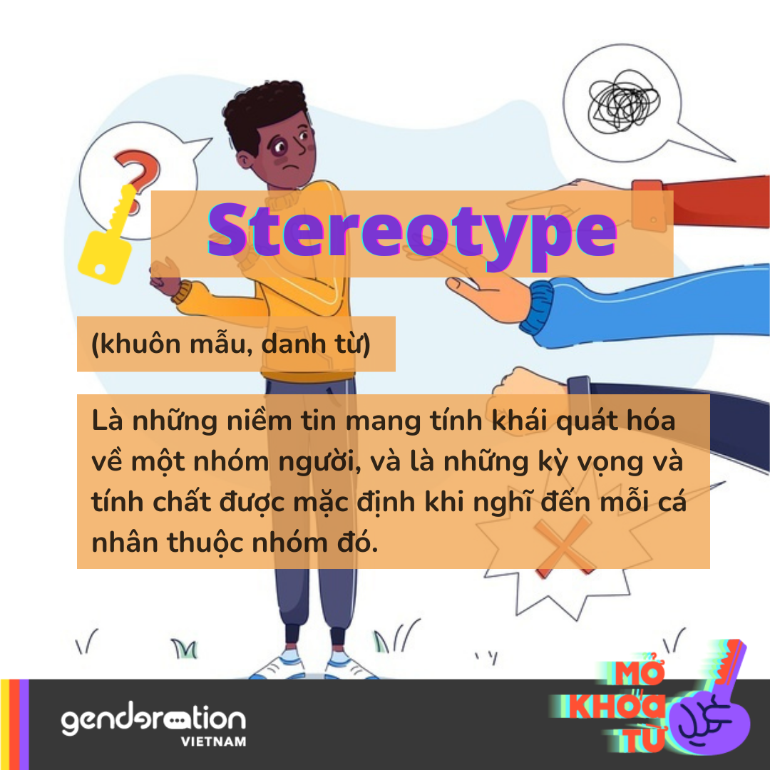 Read more about the article Mở khóa từ: Stereotype (Khuôn mẫu)