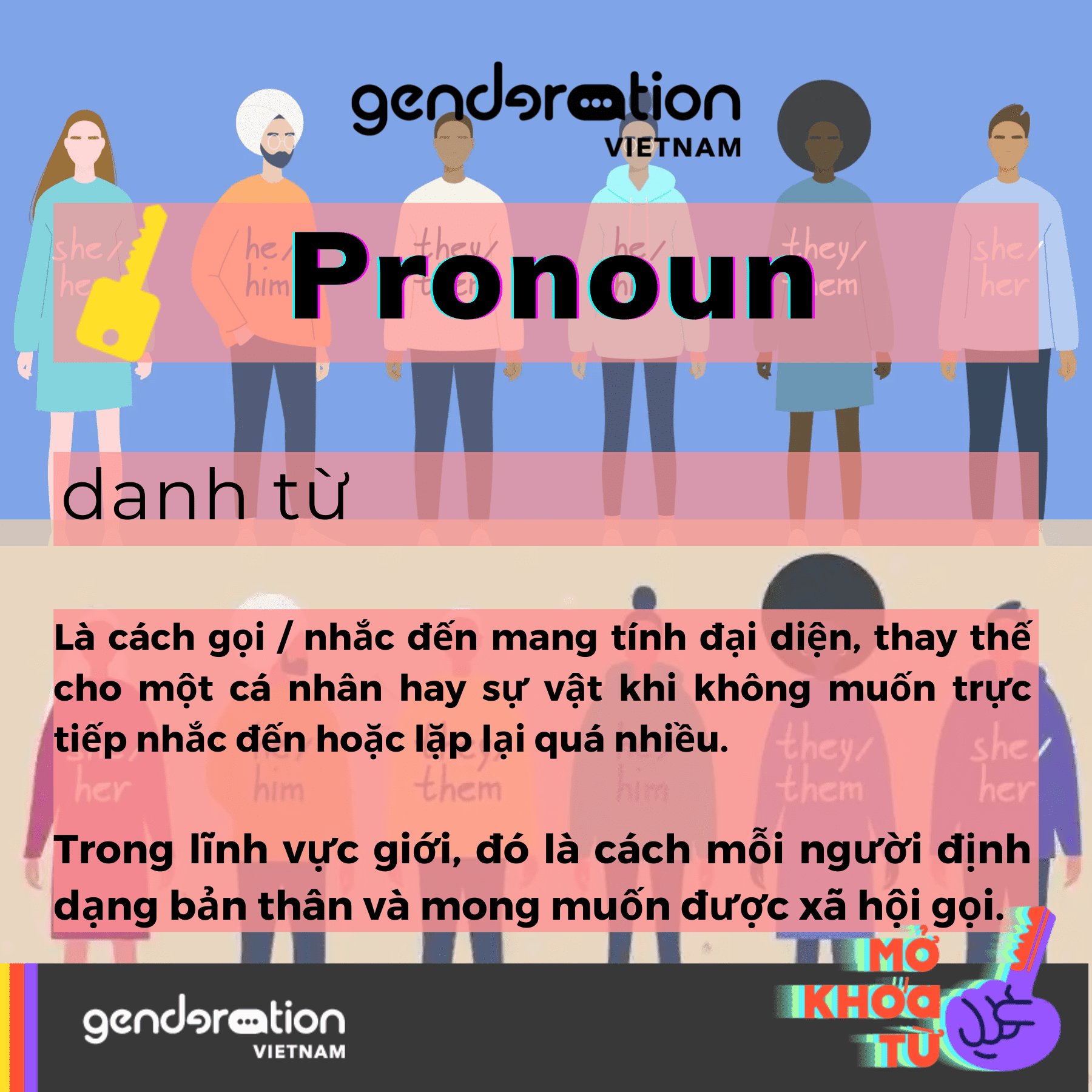 Read more about the article “Không giống nam, cũng không giống nữ thì là giống gì?” – Chiếu “mới” thắc mắc về đại từ nhân xưng