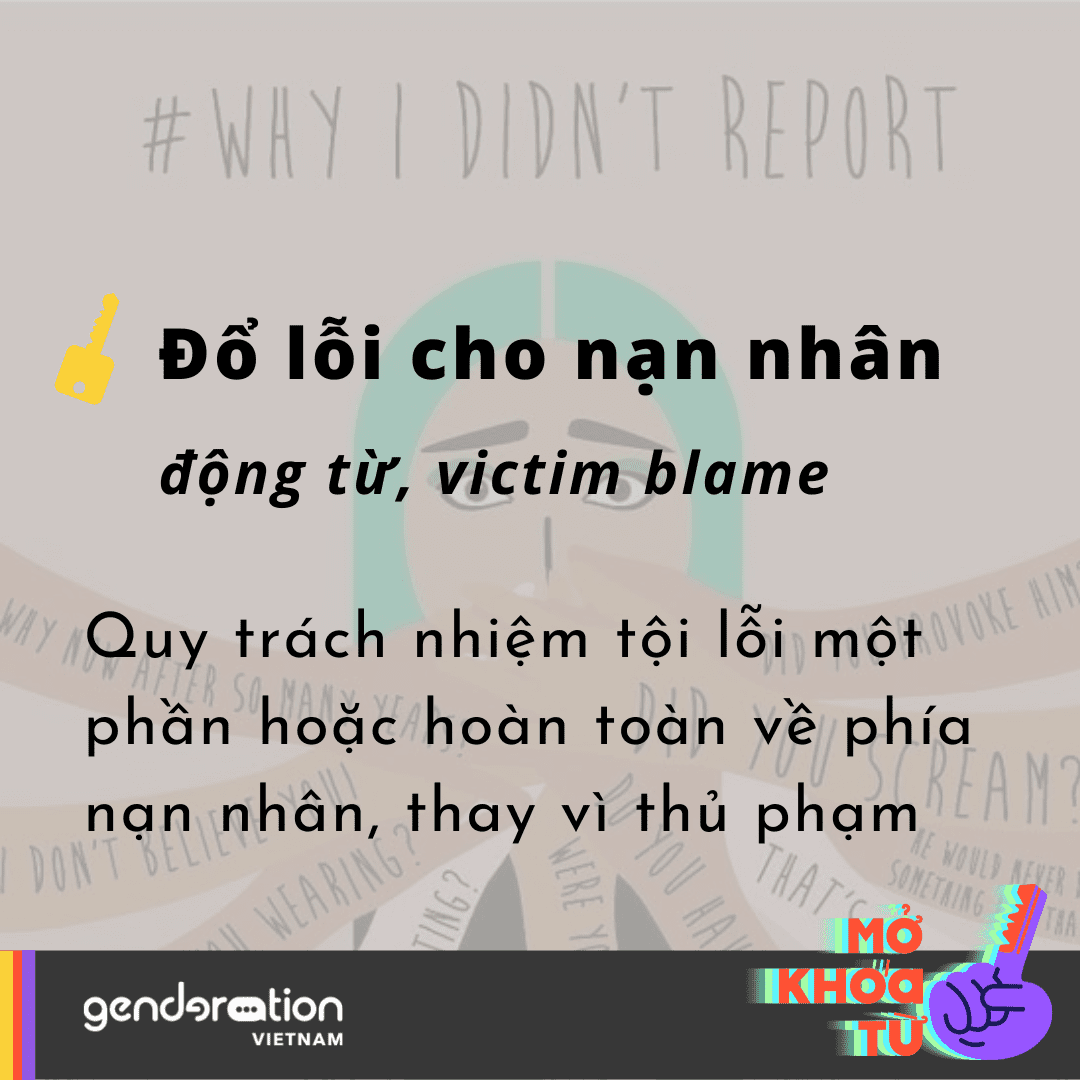 Read more about the article #Mở_khóa_từ: Đổ lỗi cho nạn nhân (Victim blaming)