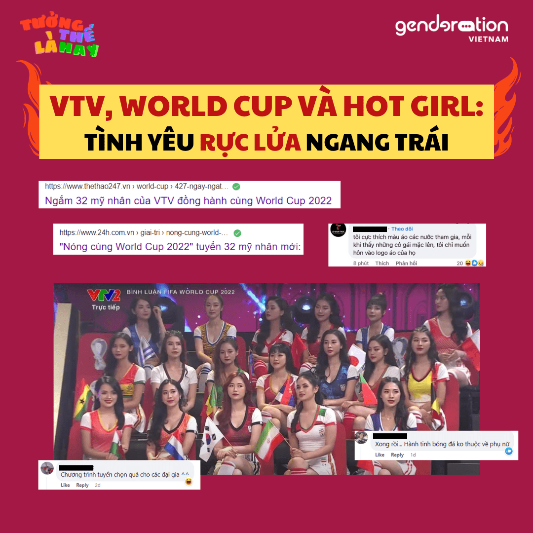 Read more about the article <strong>VTV, WORLD CUP VÀ HOT GIRL – TÌNH YÊU RỰC LỬA NGANG TRÁI</strong>