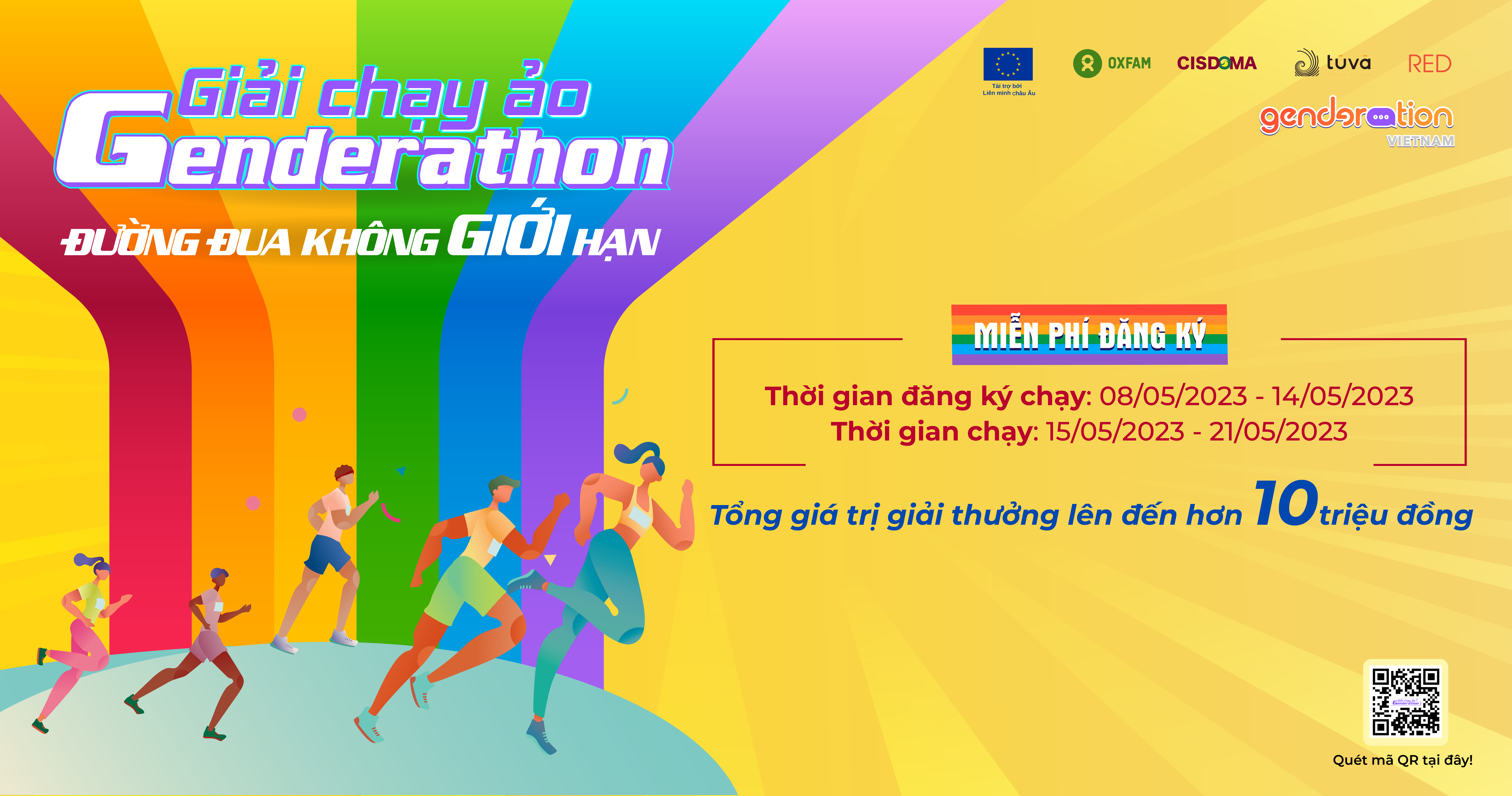 Read more about the article GIẢI CHẠY ẢO GENDERATHON 2023 – ĐƯỜNG ĐUA KHÔNG GIỚI HẠN